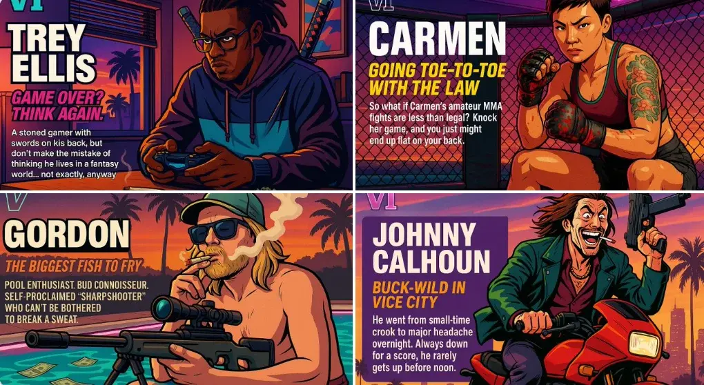 Create Your Own GTA Character