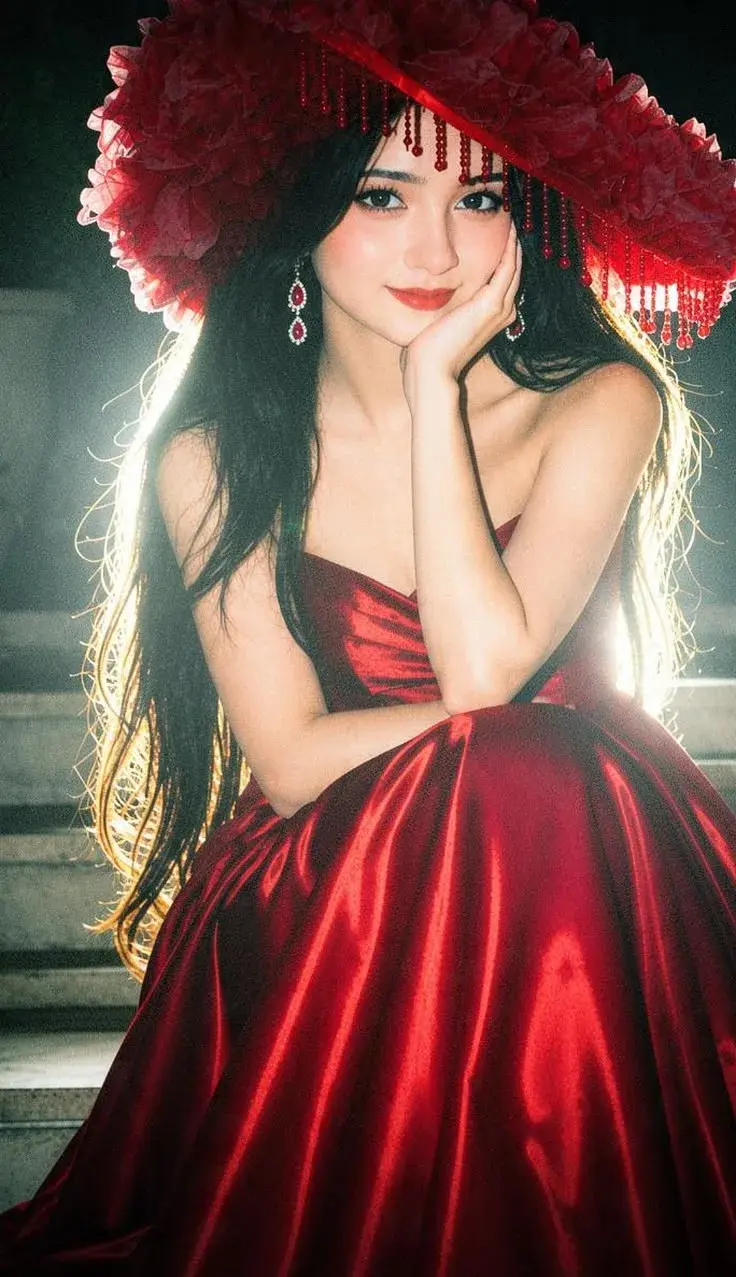 Crimson Dream — The Enchanted Red Rose Princess
