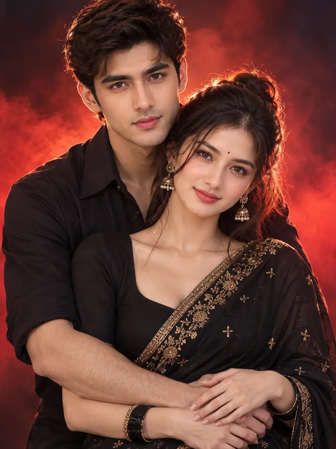 Crimson Glow — An Indian Love Story ✨