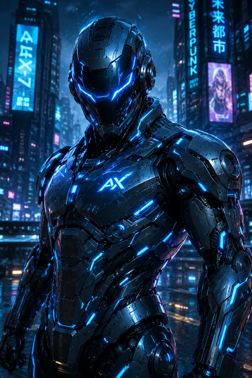 Cyberpunk Robot