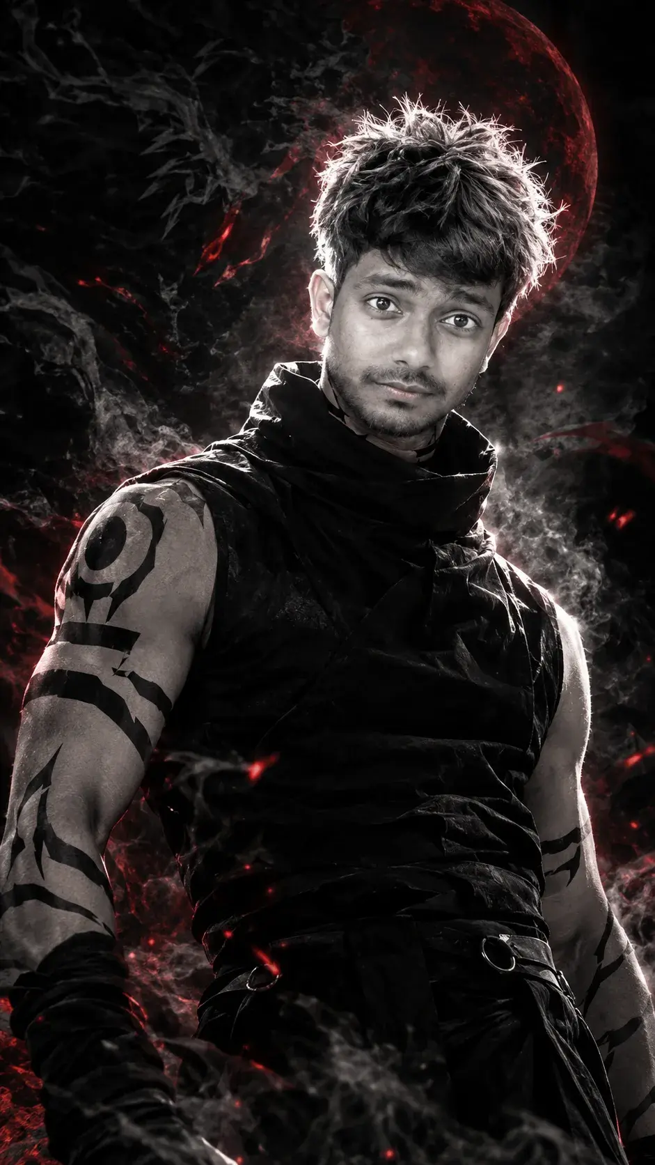 Dark Cursed King — Cinematic Photorealistic Portrait