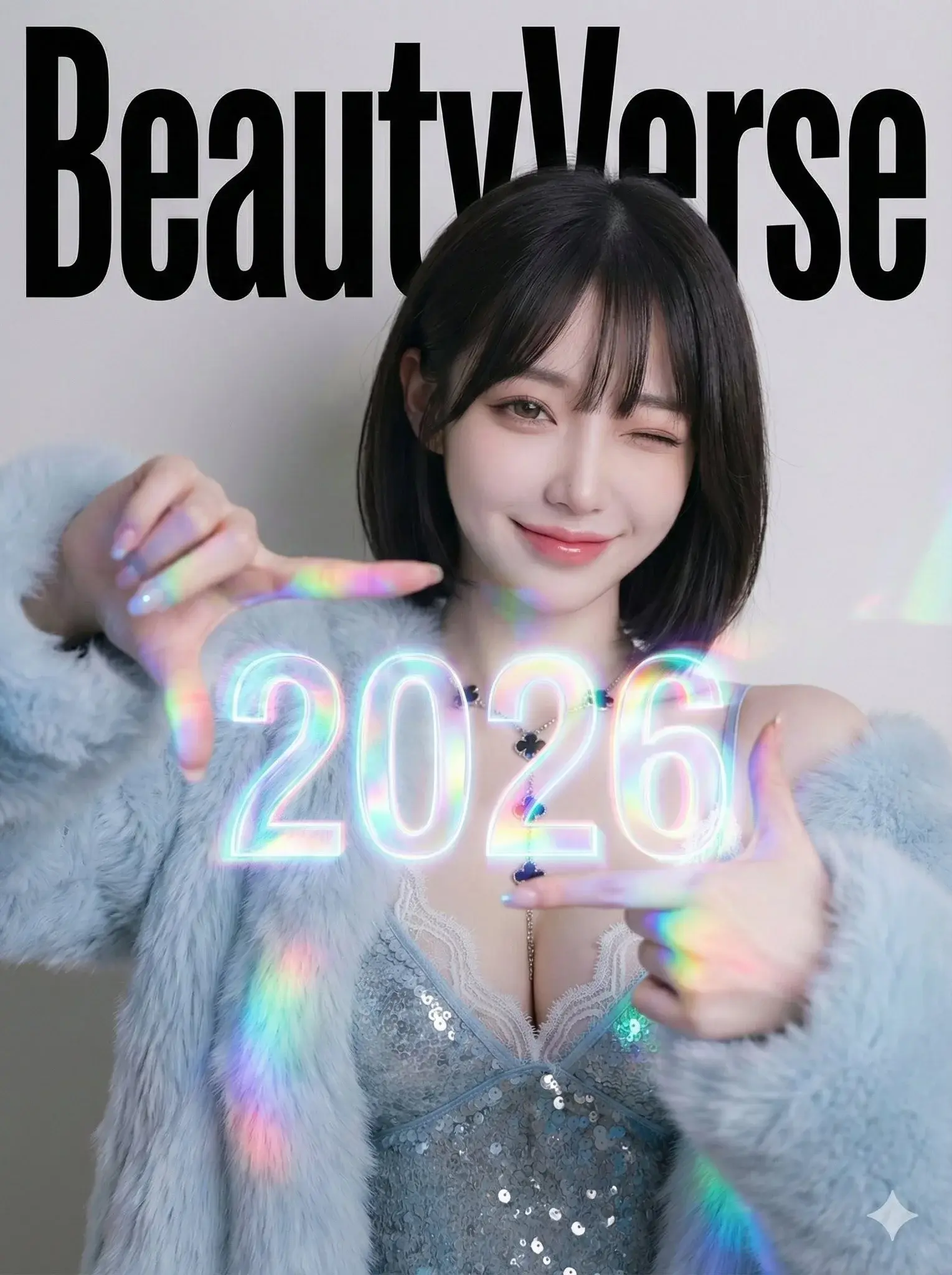 Dazzling Holographic Fashion Editorial