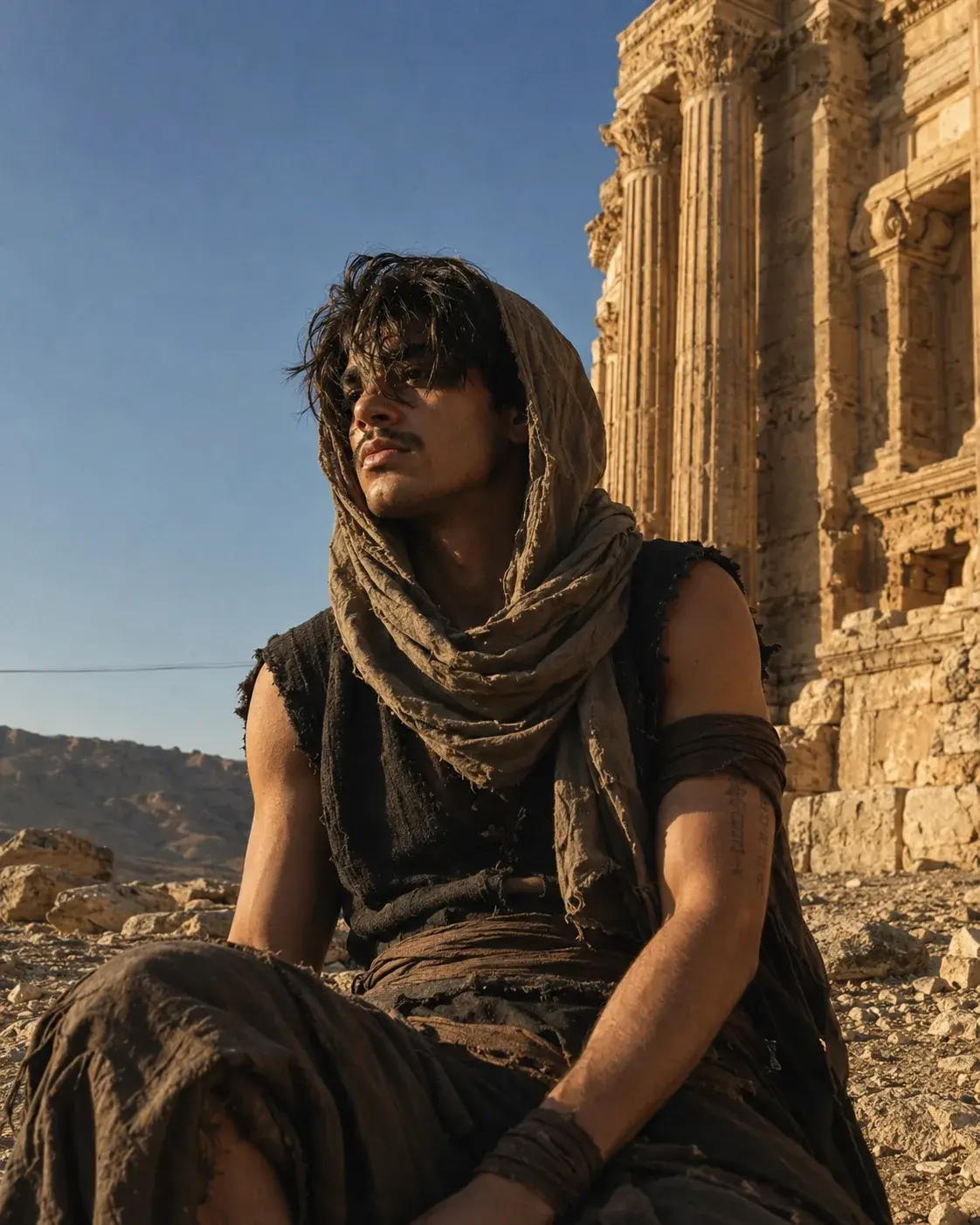 Desert Warrior — Ancient Ruins