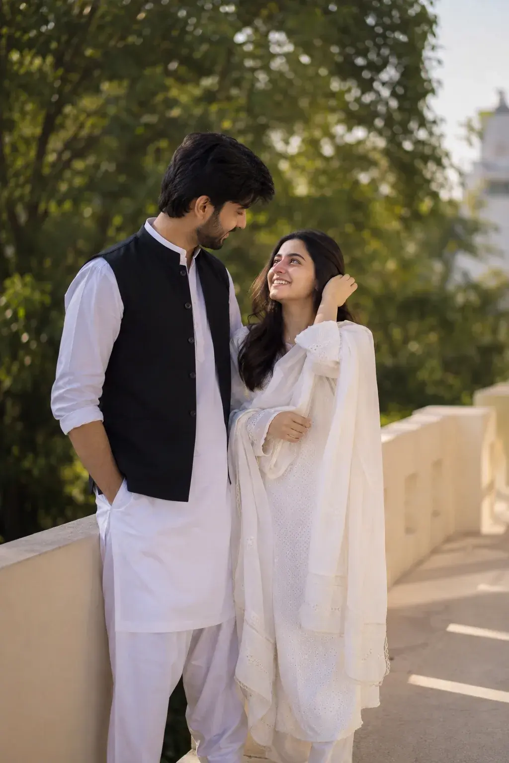Desi Look Couple Portrait
