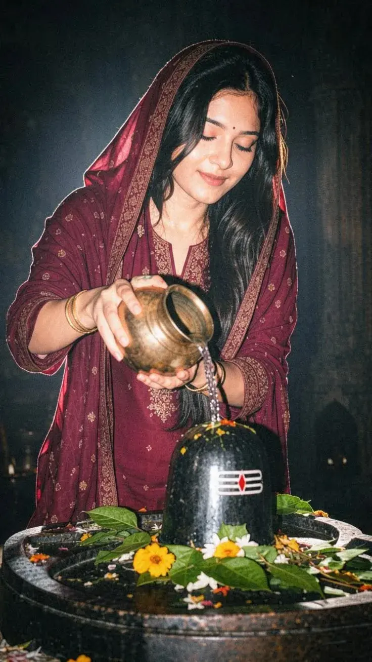 Devotional Shiva Abhishek — Traditional Indian Prayer