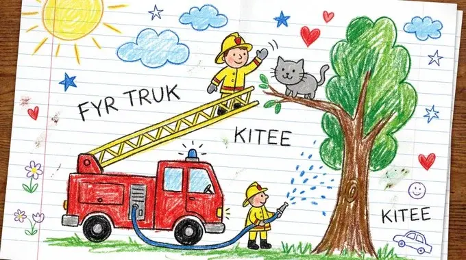Draw Content In A Notebook-Paper Style
