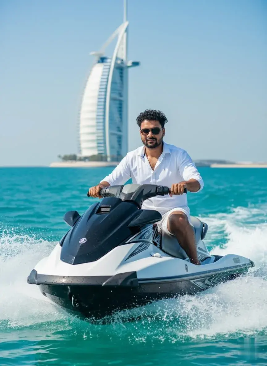 Dubai Luxury Jet Ski Adventure | Cinematic Travel Portrait