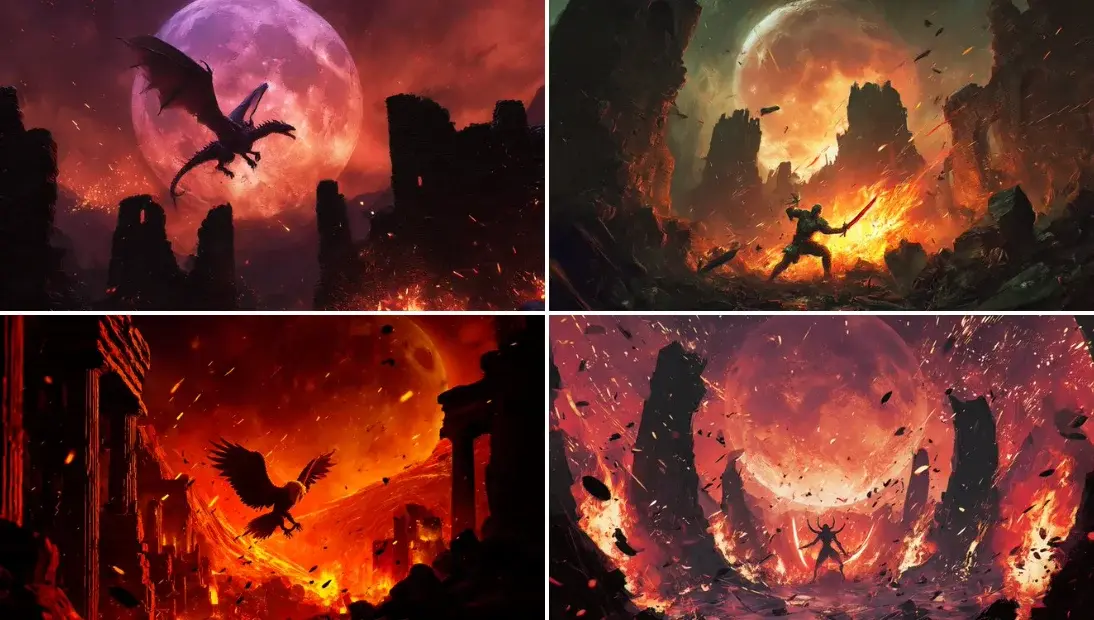 Duel Under Blood Moon