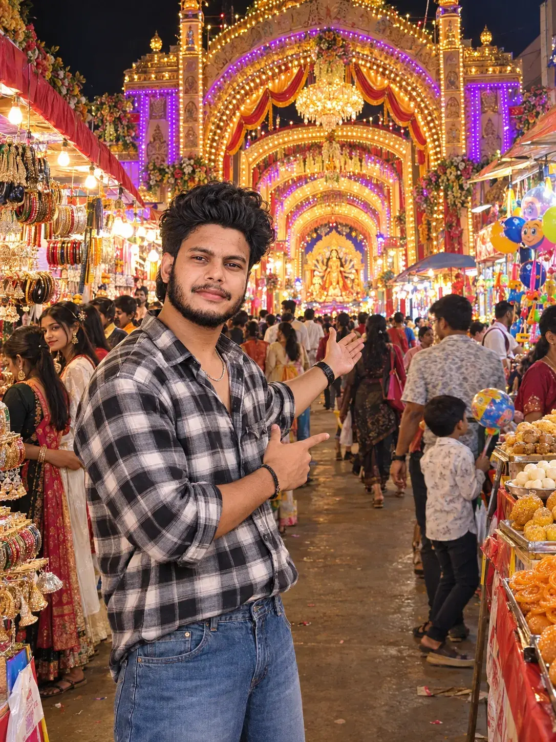 Durga Puja Mela — Festival Portrait