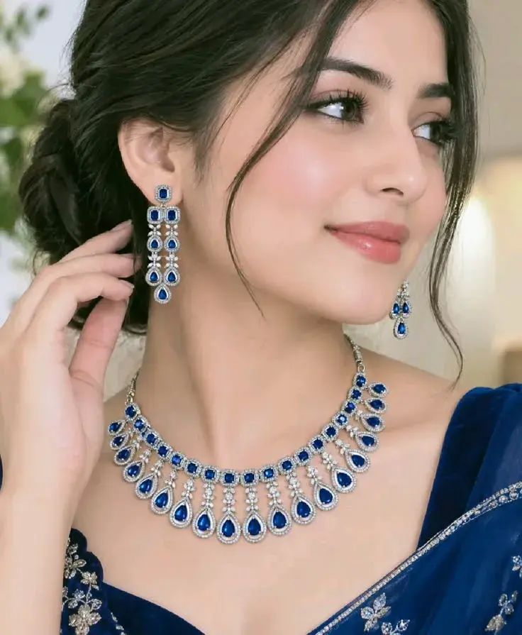 Elegant Studio Portrait Of A Young Woman