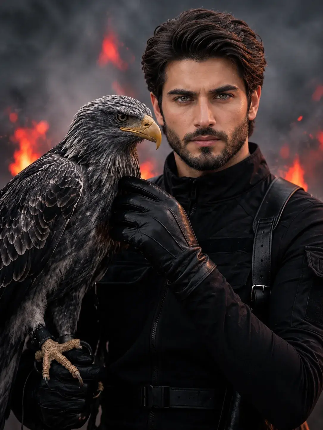 Emberclaw – The Bearded Eagle Guardian