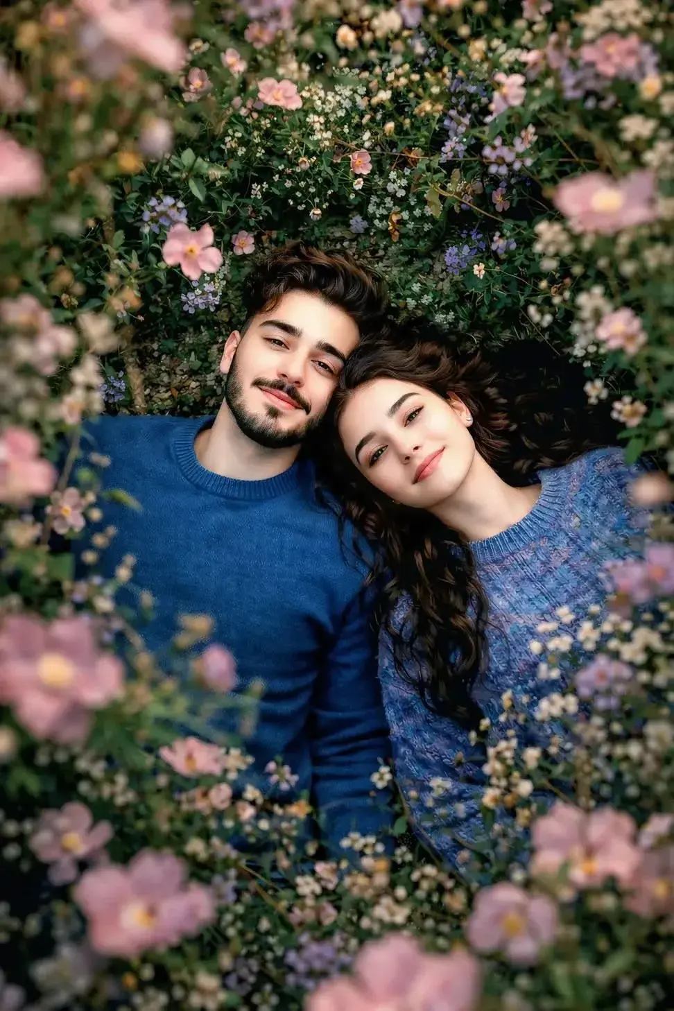 Enclosed In Spring: A Bed Of Wildflowers