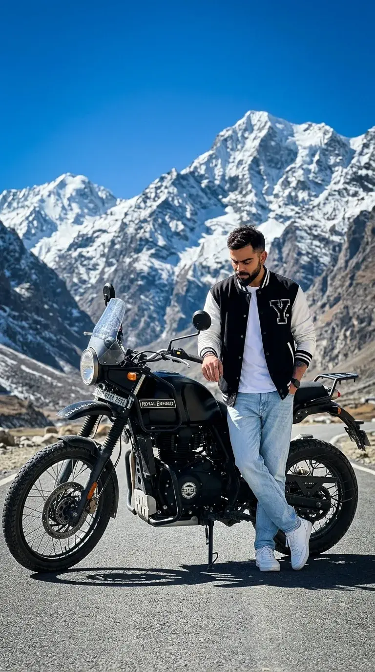 🏍️🏔️ Epic Mountain Adventure Instagram Photo Prompt 📸✨