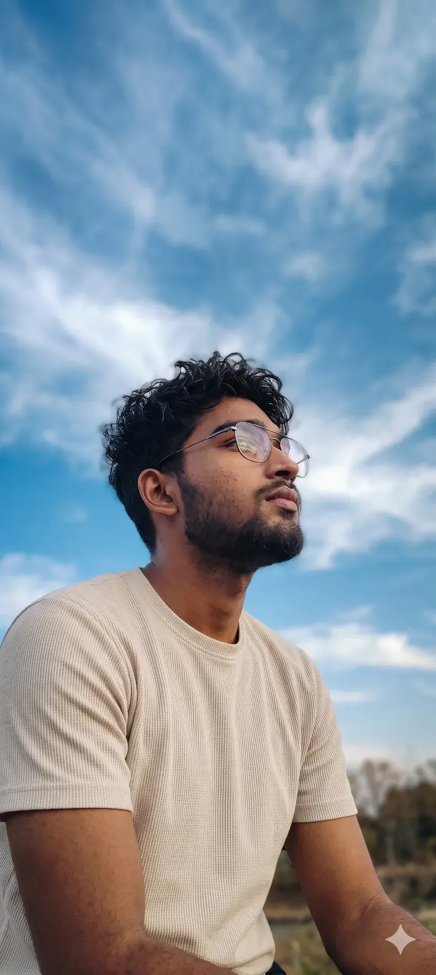 Ethereal Horizon: Cinematic Sky-Bound Profile