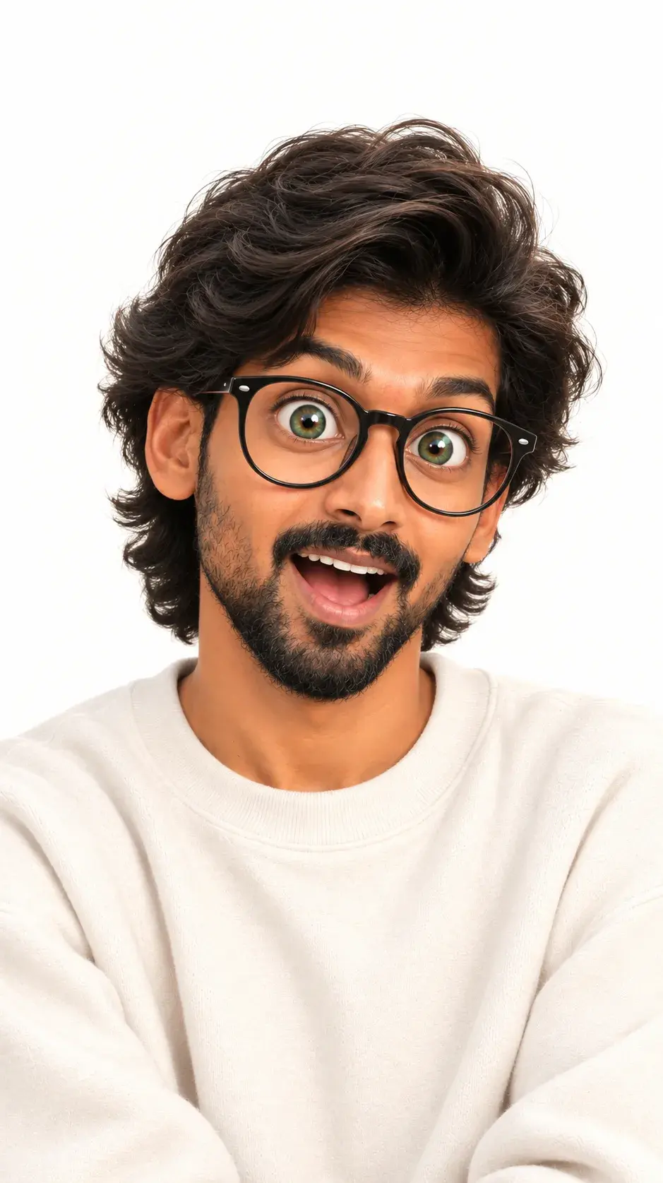 Exact 3D Cartoon Portrait Men