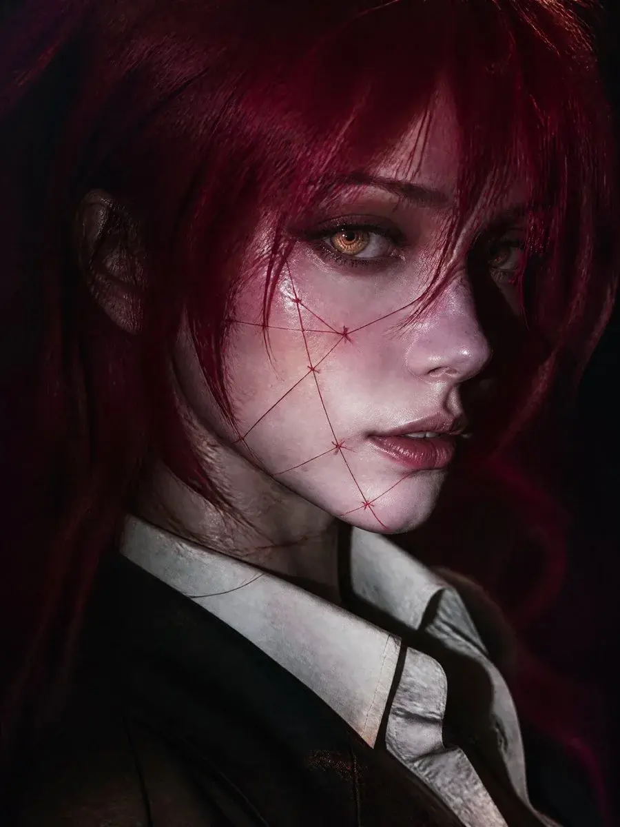 Fantasy Editorial Close-Up Portrait