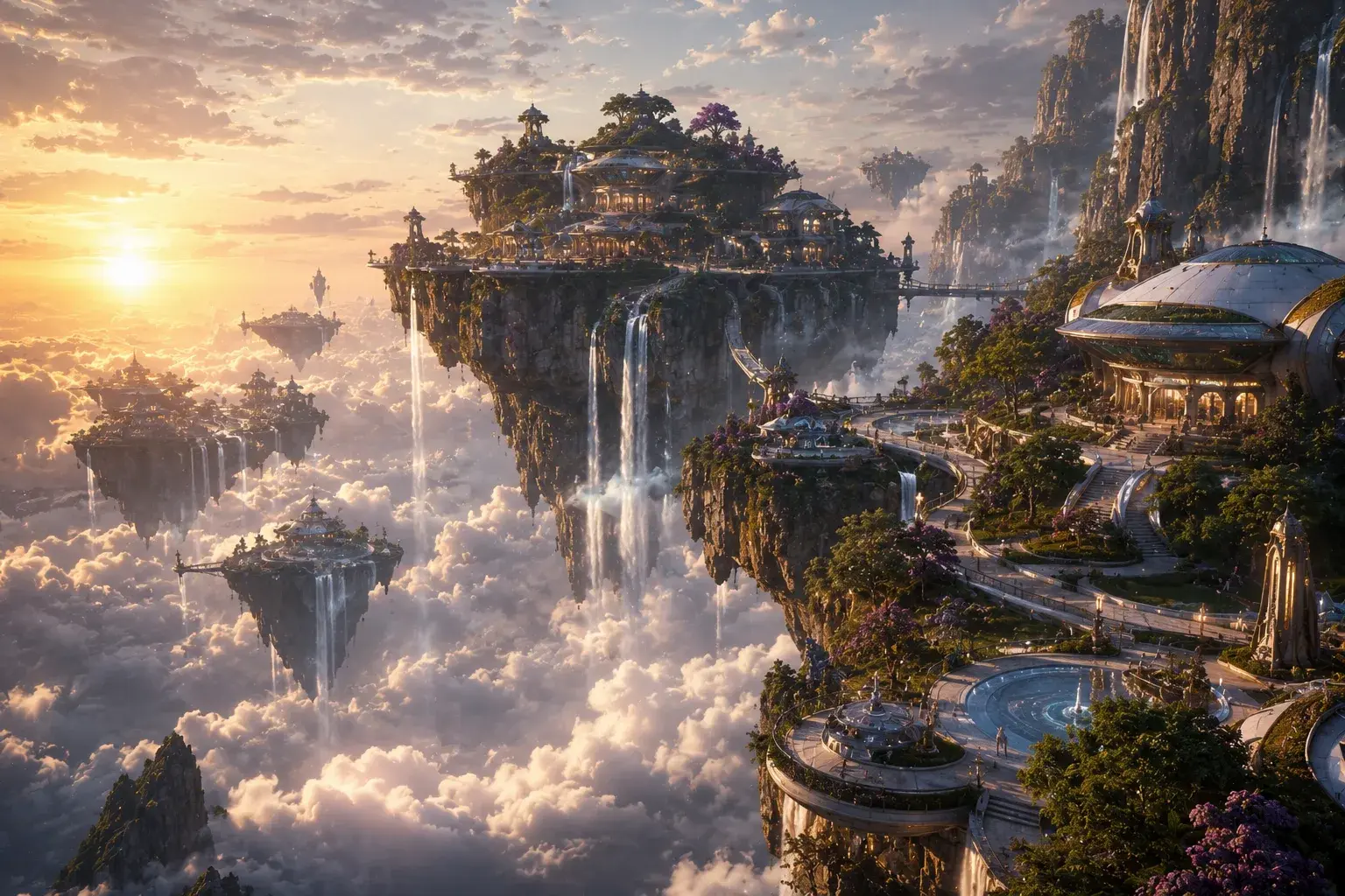 Floating Mountain Village