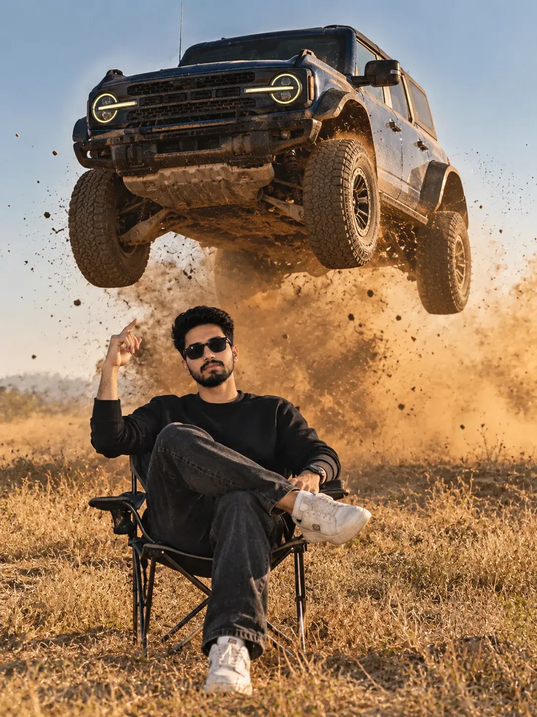 Flying Car Instagram Trending Prompt