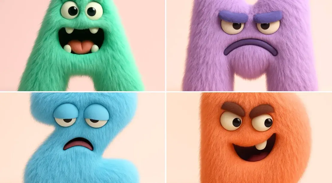 Fun Fuzzy Letters
