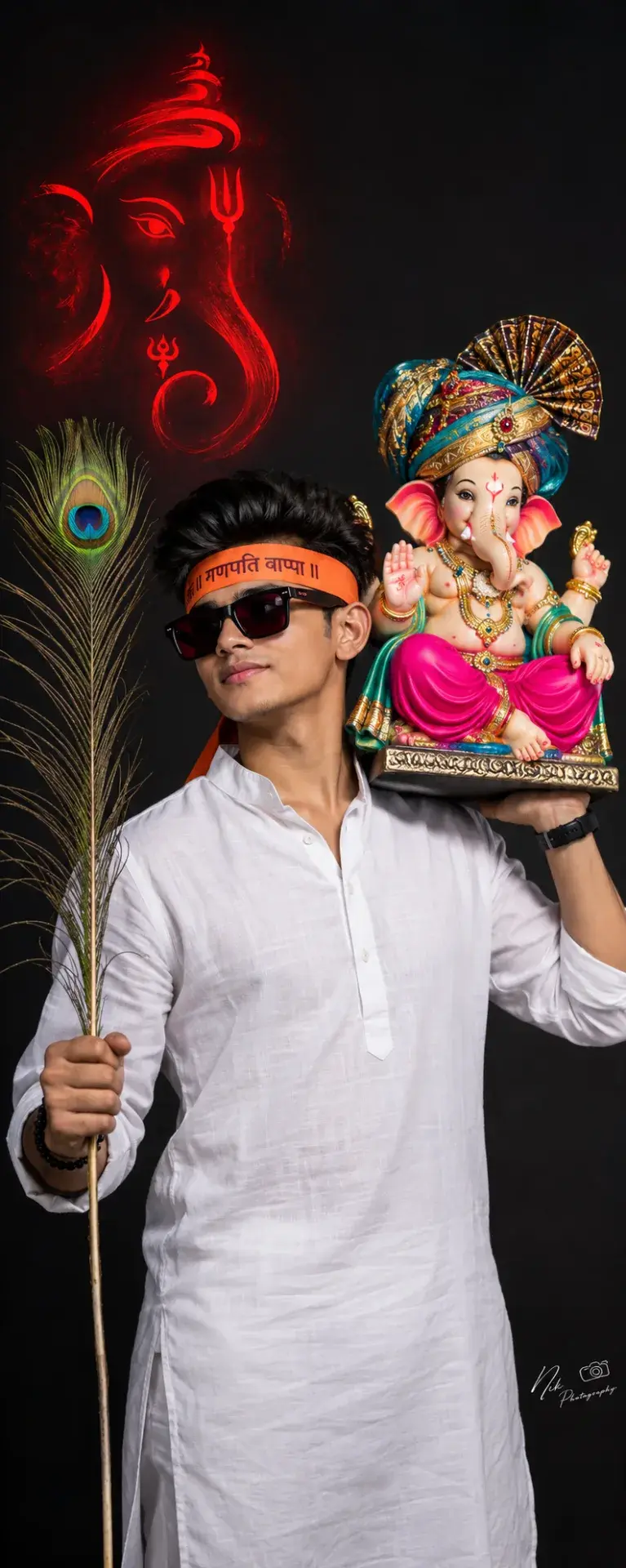 Ganesh Chaturthi Boys Prompt
