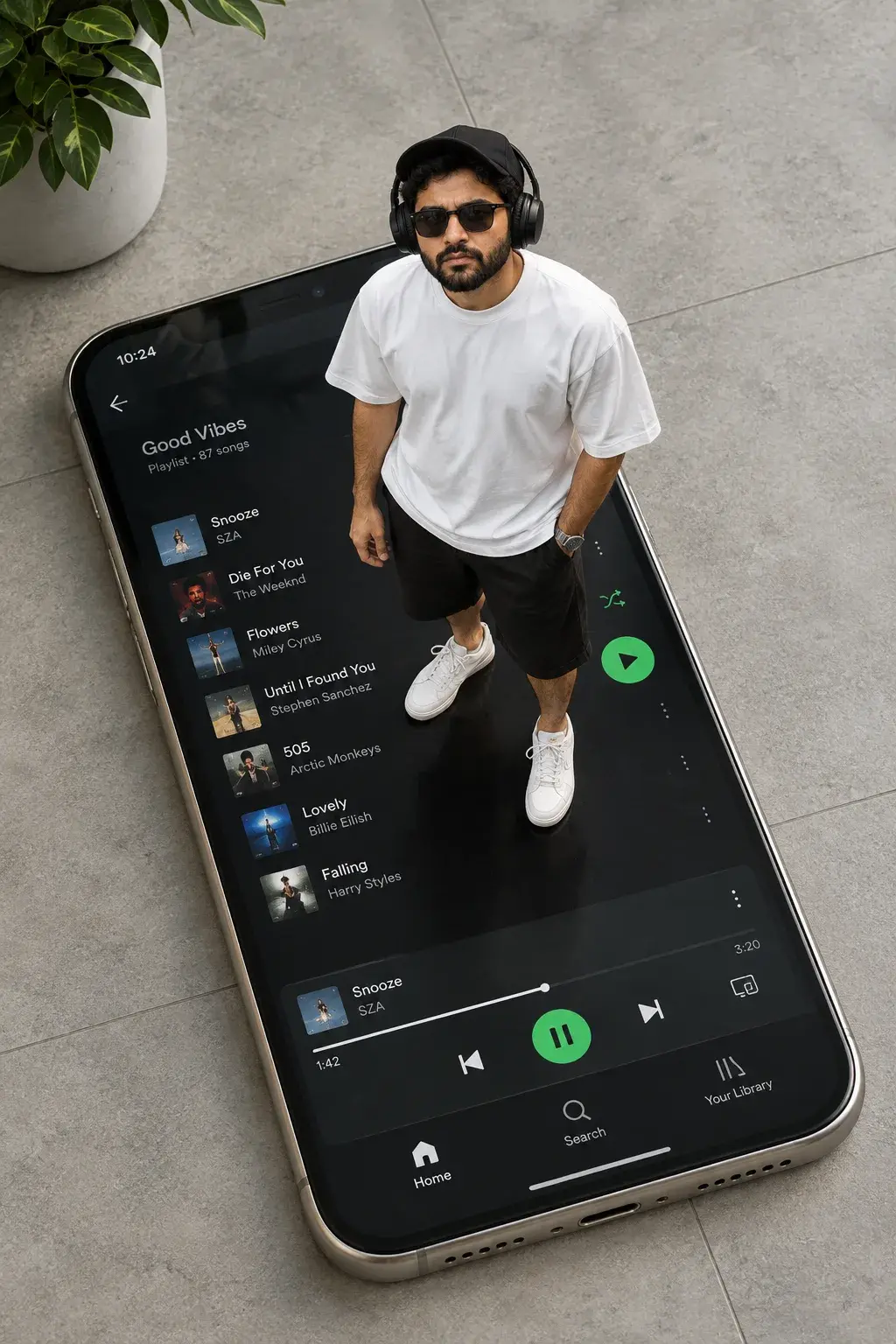 Giant Phone Music Scene