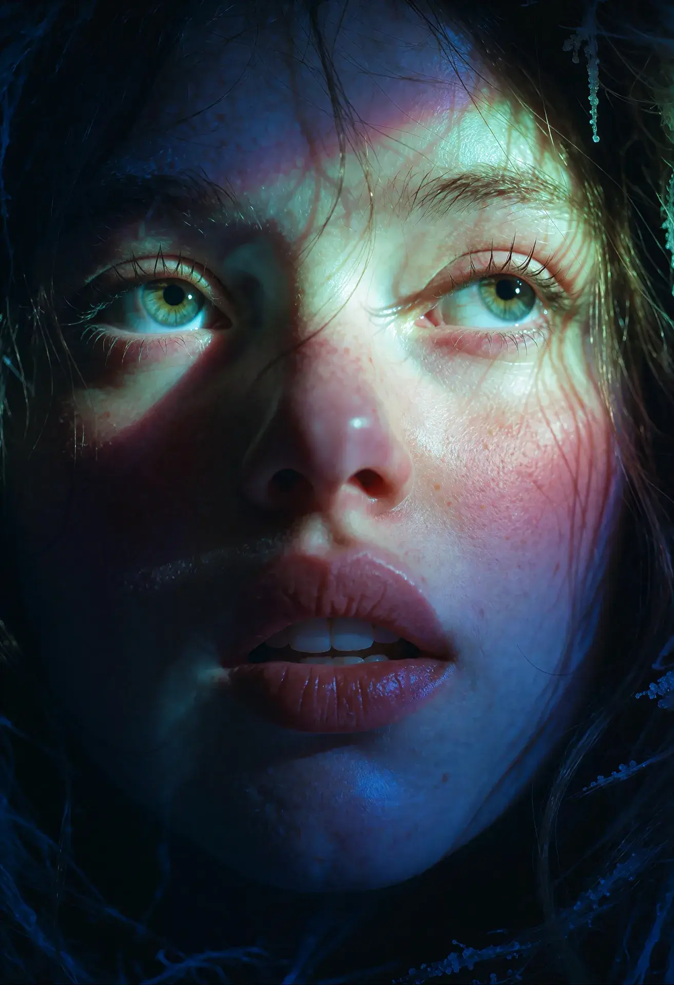Glow And Shadow Portrait