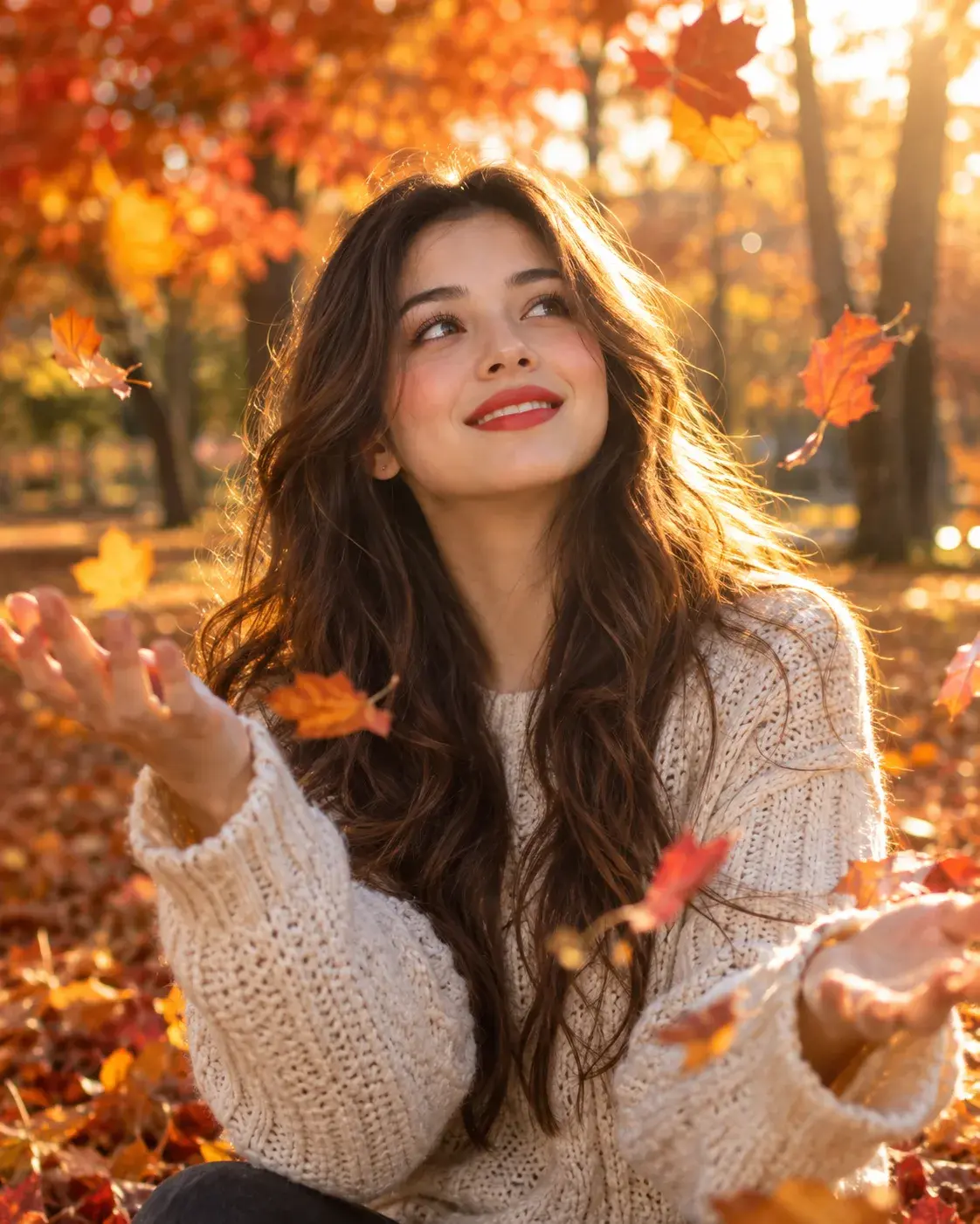 Golden Autumn Glow 🍂✨
