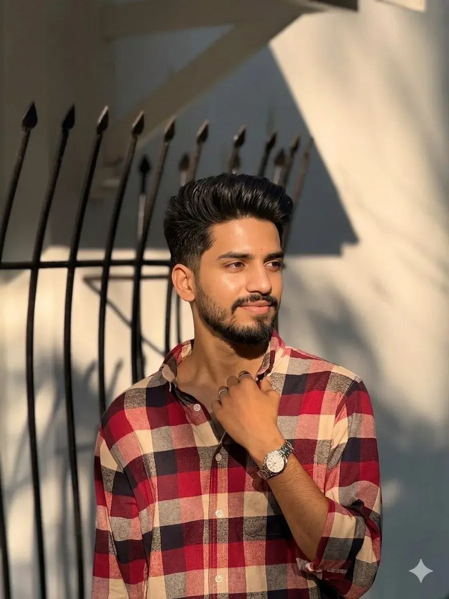 Golden Hour Aesthetic Realistic Portrait