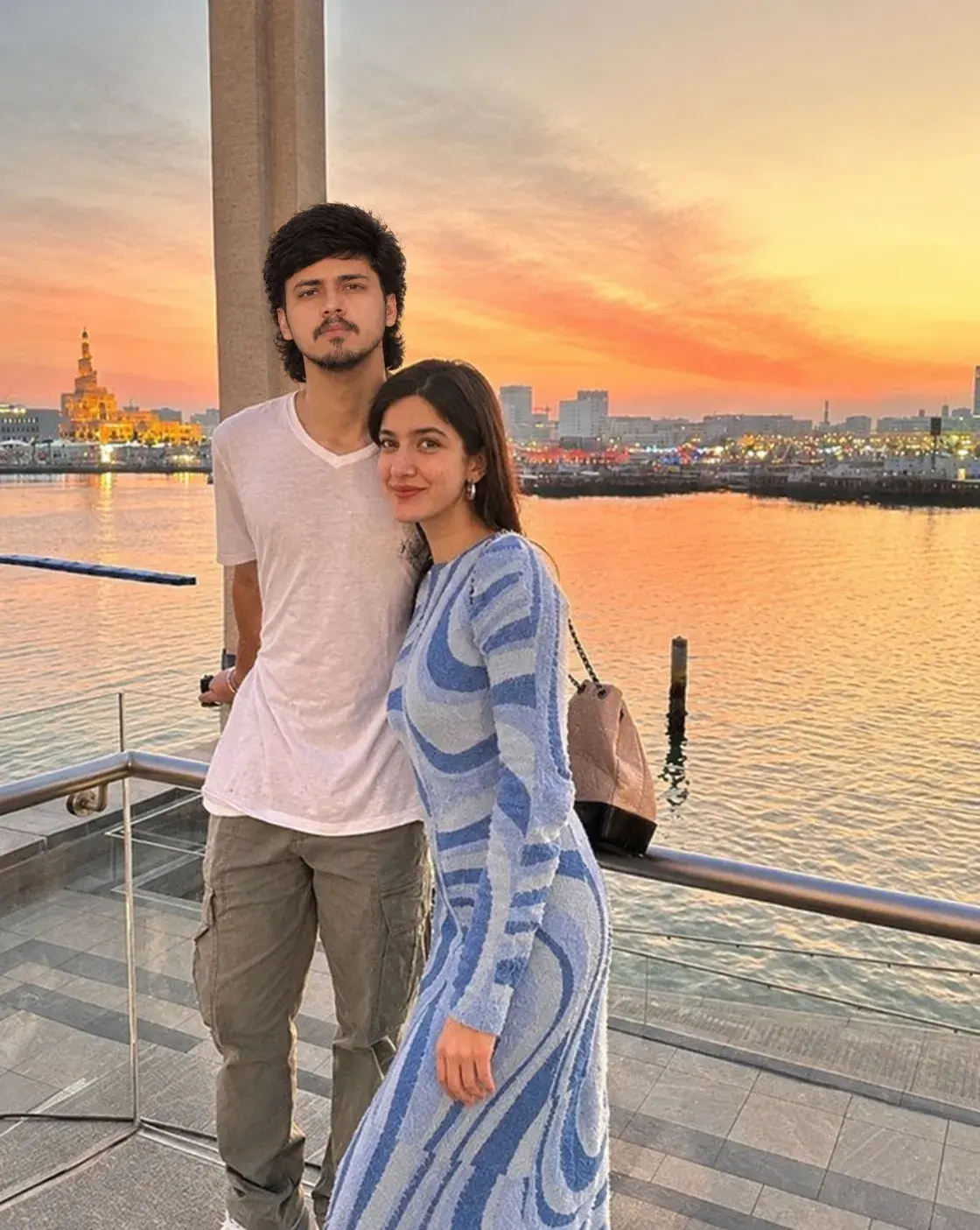 Golden Hour By The Waterfront 🌅