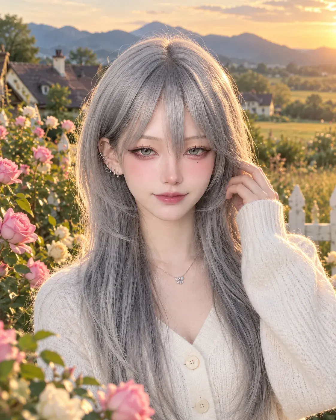 🌸 Golden Hour Garden Dream ✨