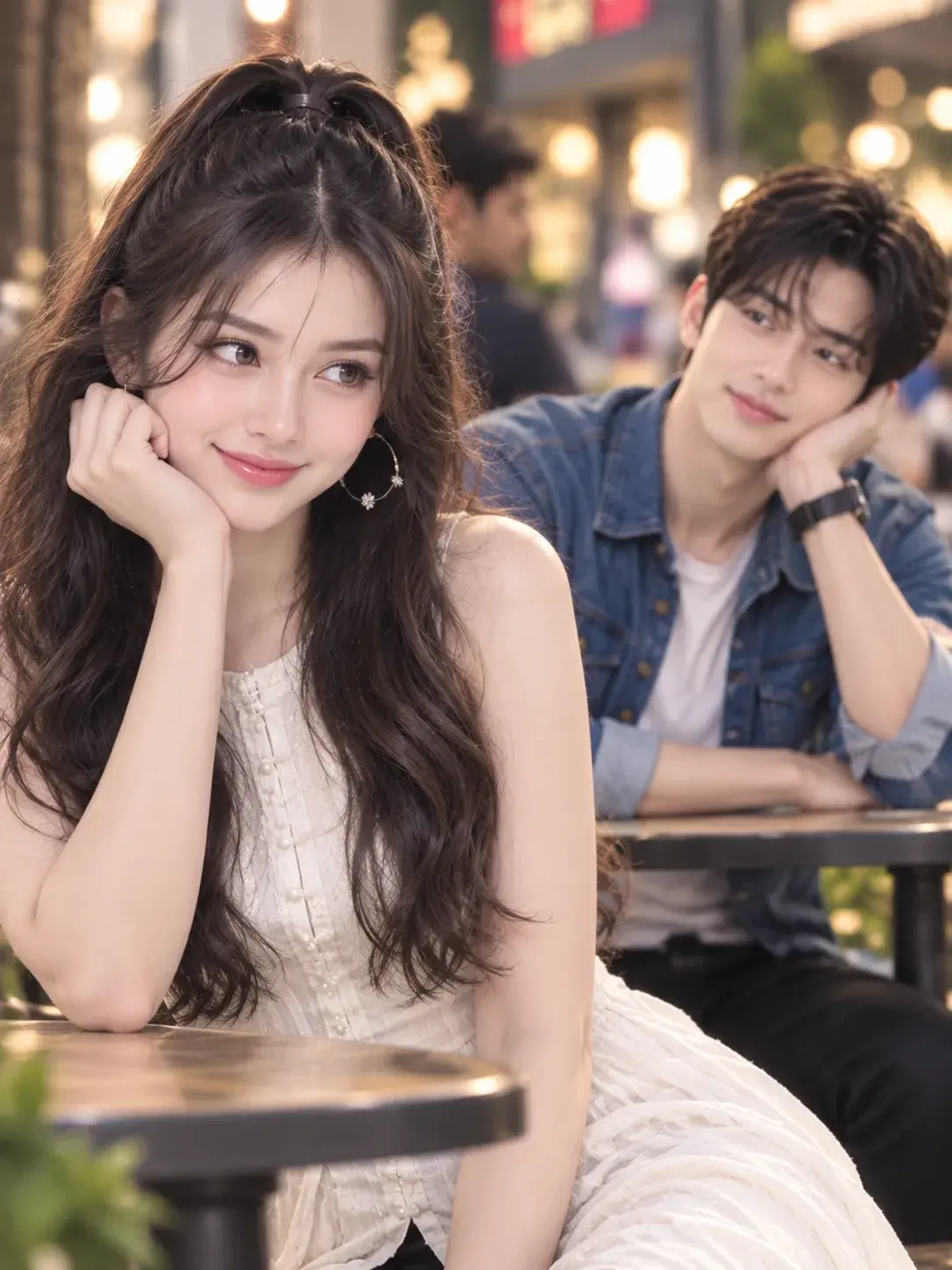 Golden Hour Glances At A Seoul Café 🤩