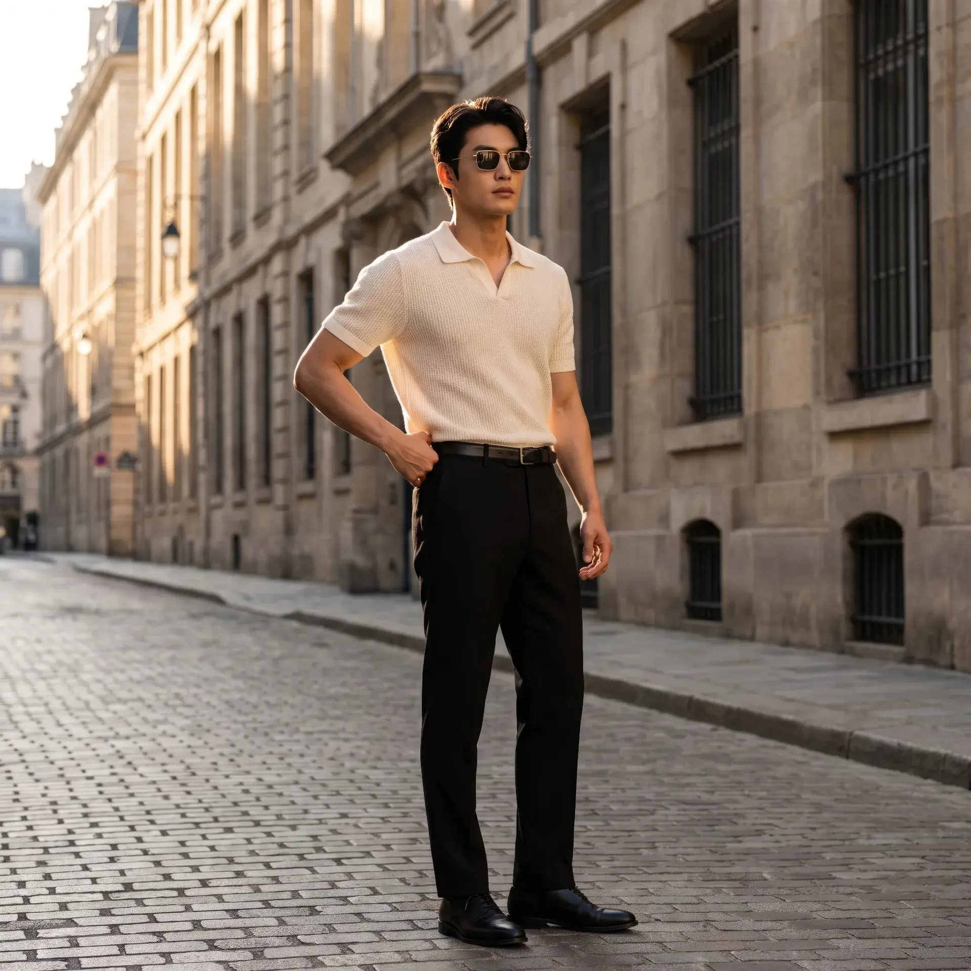 Golden Hour In Europe — Timeless Luxury Portrait