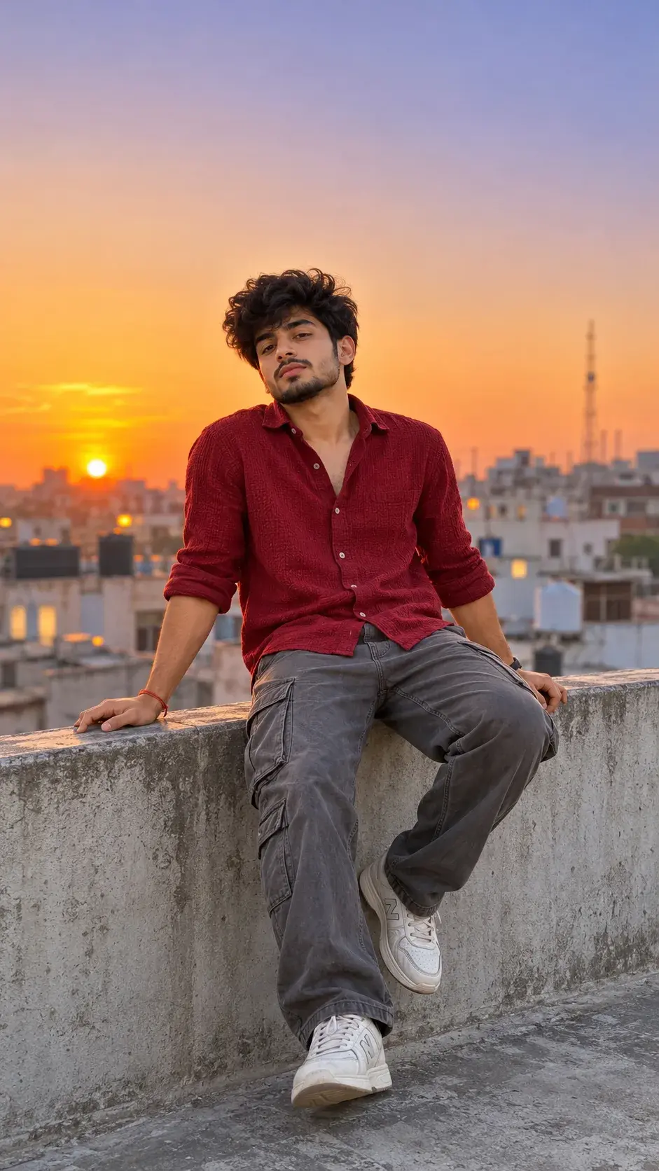 Golden Hour Rooftop ✨