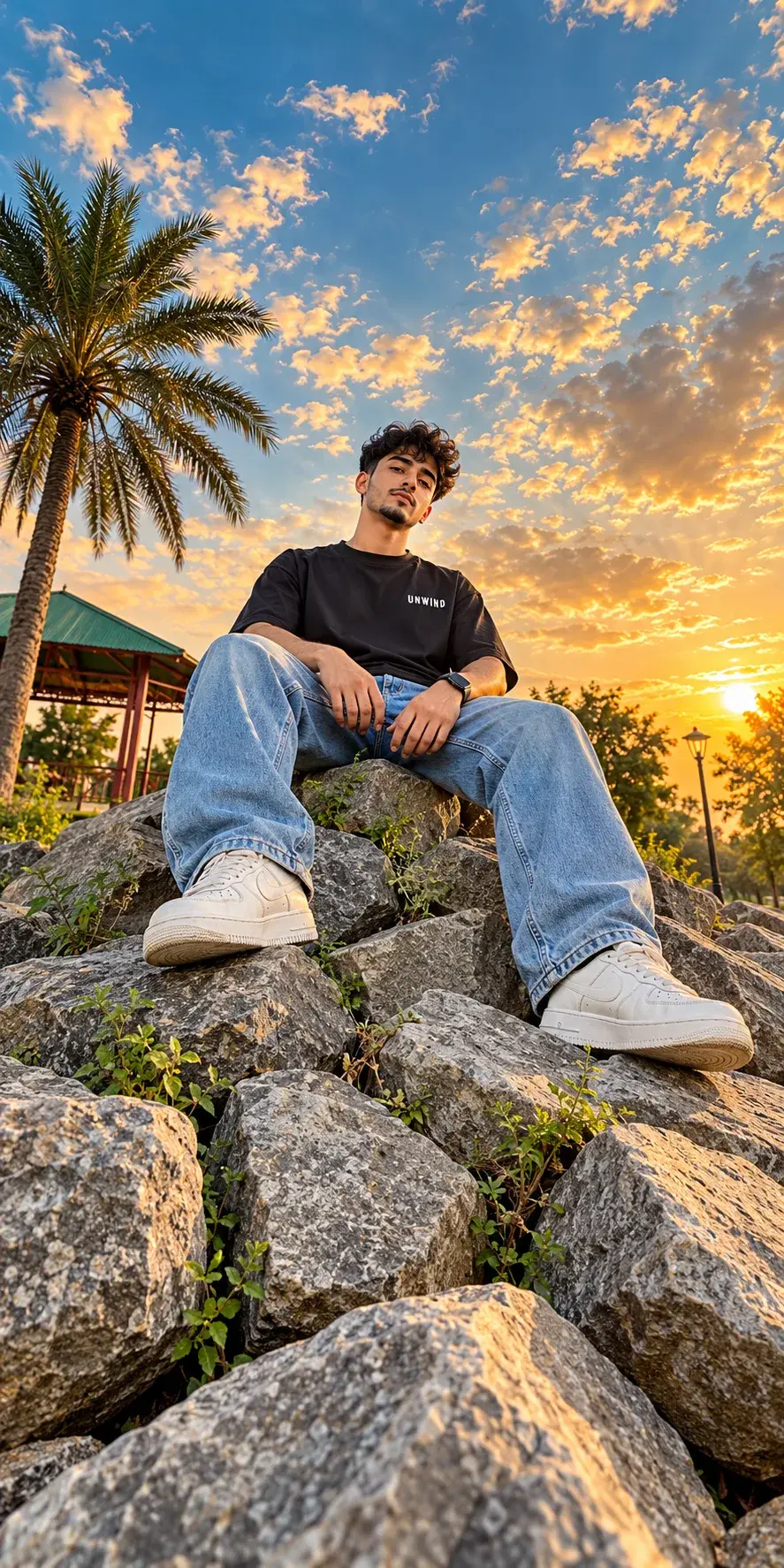 Golden Hour Vibes 🌅🔥 | Cinematic Boy Portrait 😎✨ Trending