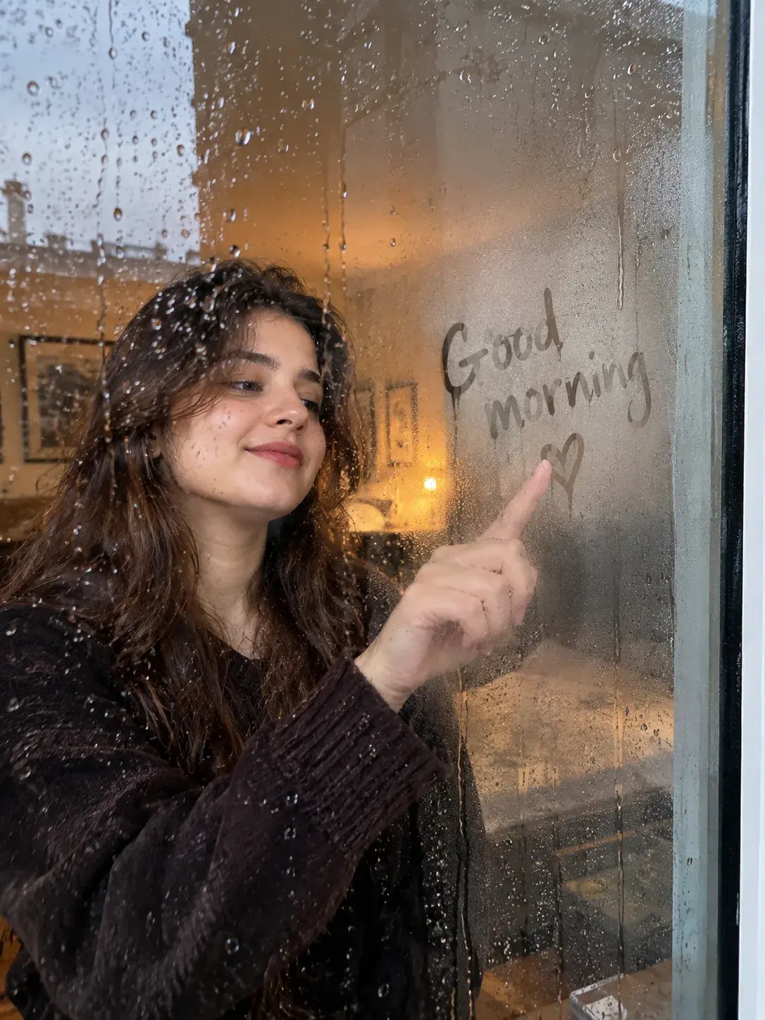 Good Morning Through The Rain” 🌧️☀️
