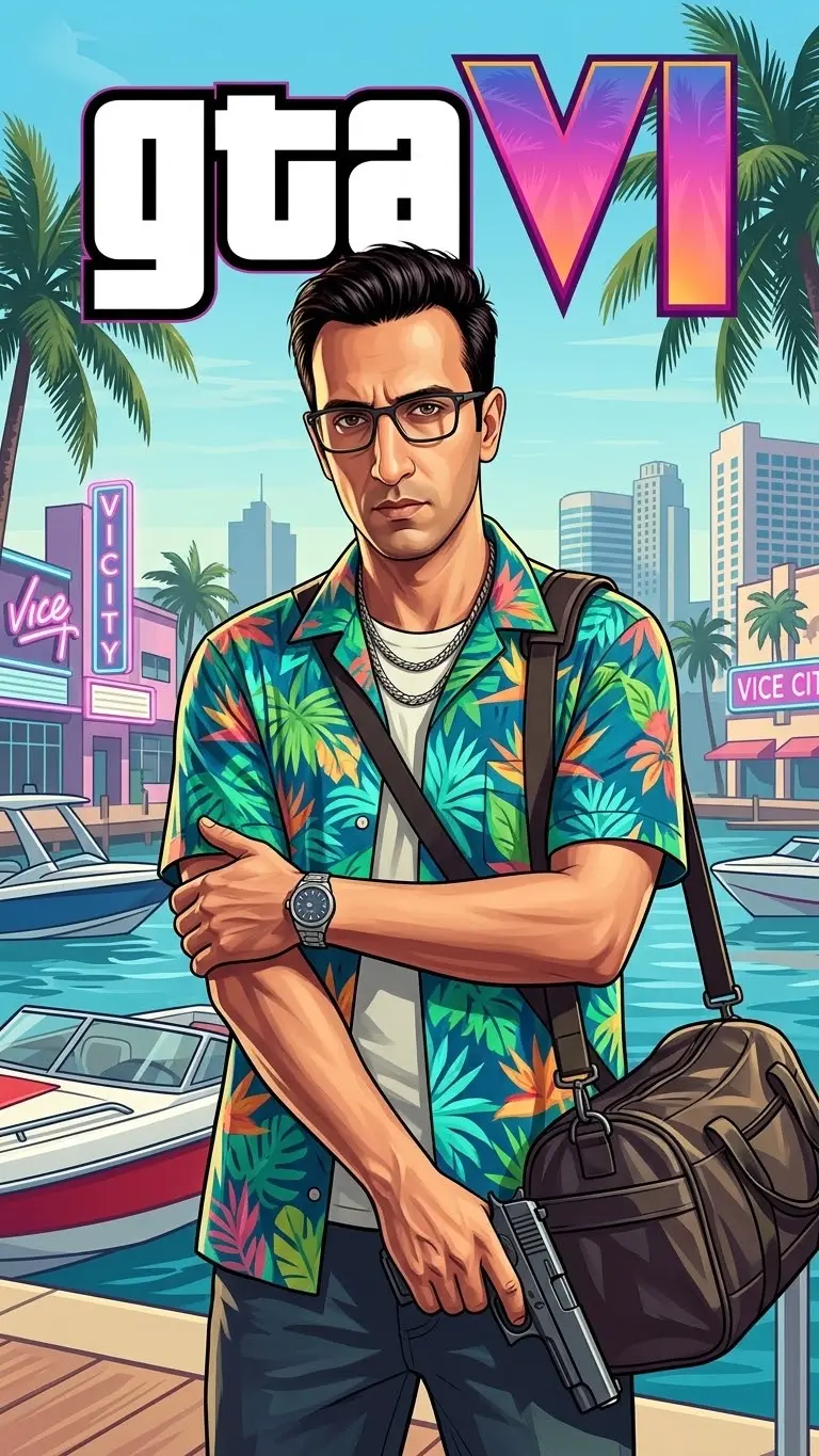 GTA-Style Custom Protagonist Portrait