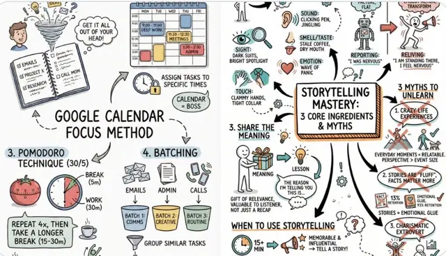 Hand-Drawn Sketchnote Visual Summary