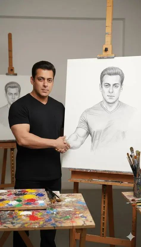 Handshake With My Sketch
