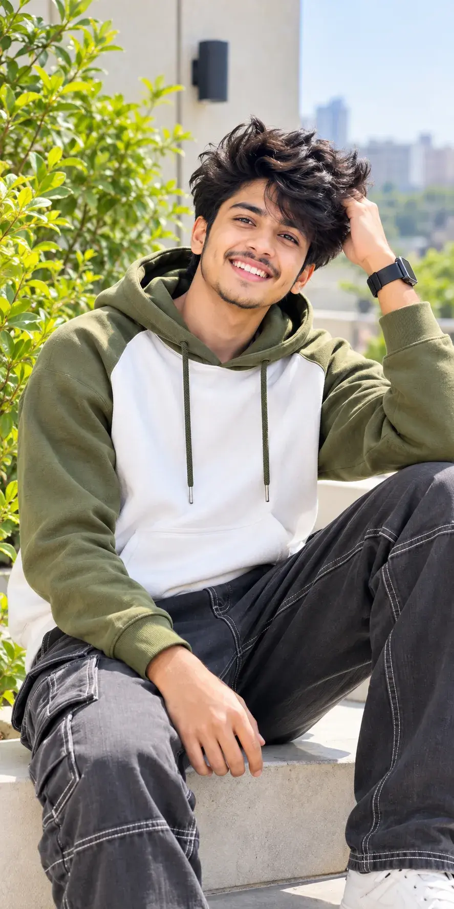 Handsome Boy Aesthetic Portrait 🤍🔥 | AI Photo Editing Prompts | Trending Instagram Look