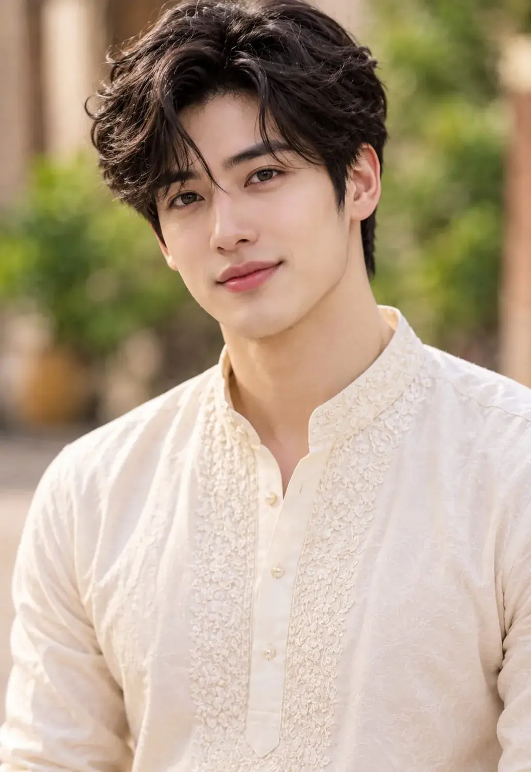 Handsome South Korean Boy – Elegant Korean Portrait