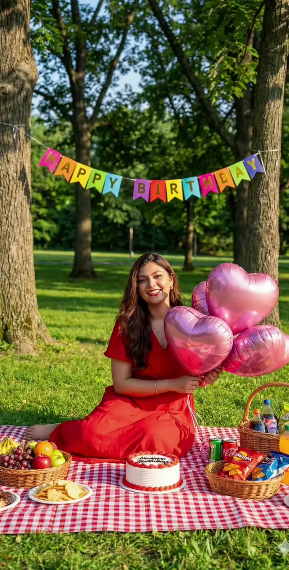 Happy Birthday AI Photo Prompt For Girls