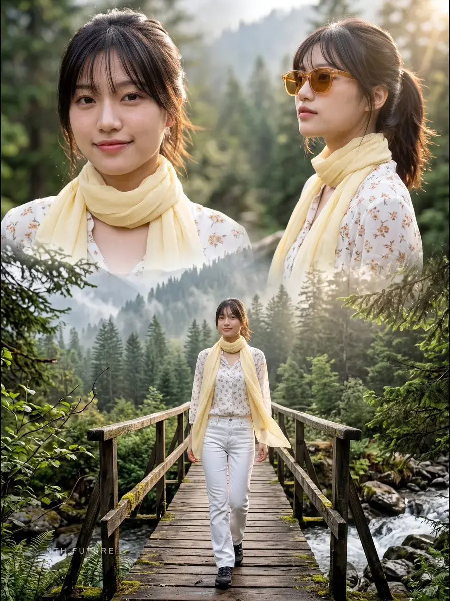 Hier Sind Einige Passende Vorschläge Für Einen Titel Zu Dieser Berg- Und Natur-Portrait-Collage: Deutsch Pfade Der St