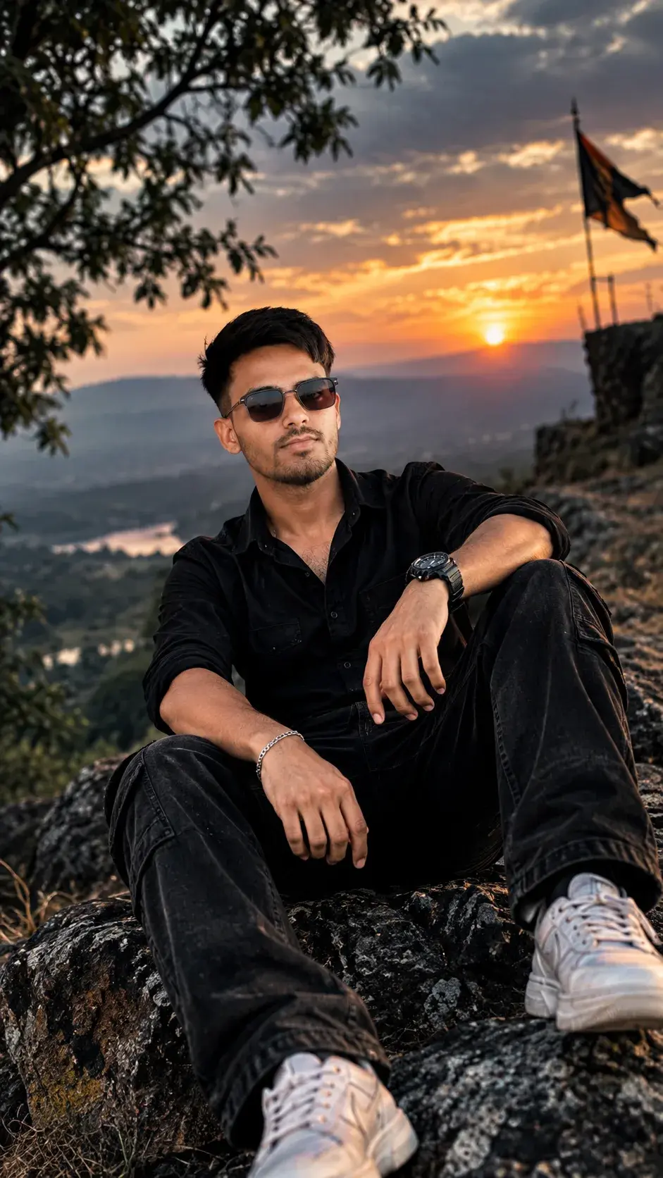 🔥 Hilltop King 👑 | Sunset Mein Royal Attitude 😎🌄