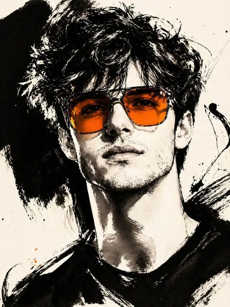 Ink Fashion Illustration