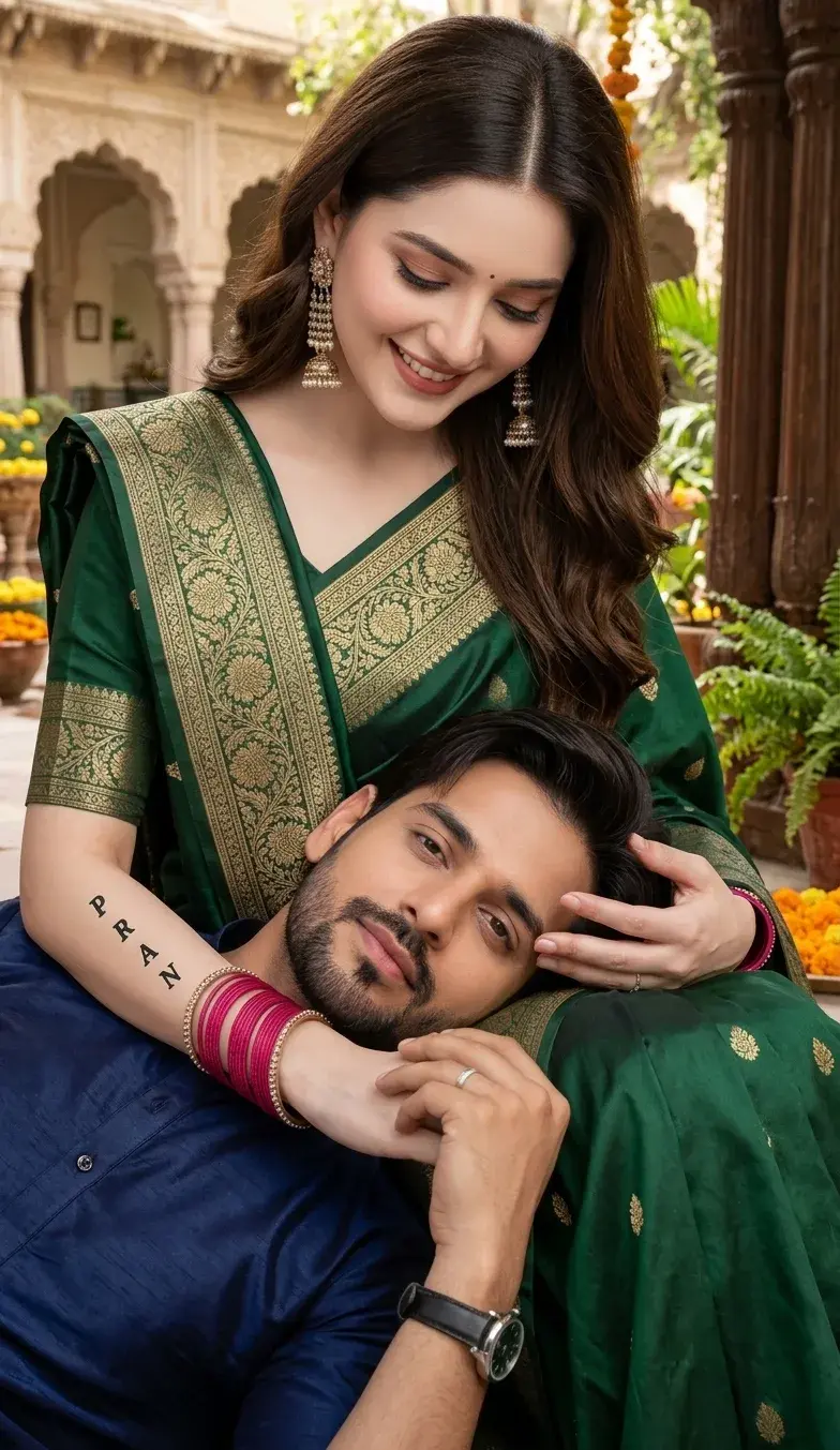 Intimate Royal Countyrad Saree Potrait