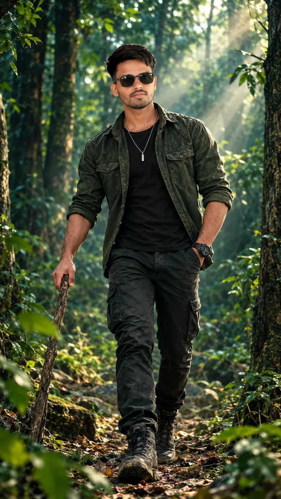 🔥 Jungle Warrior 😎🌿 | Killer Attitude Look 🔥 | Army Style Fashion 💚 |