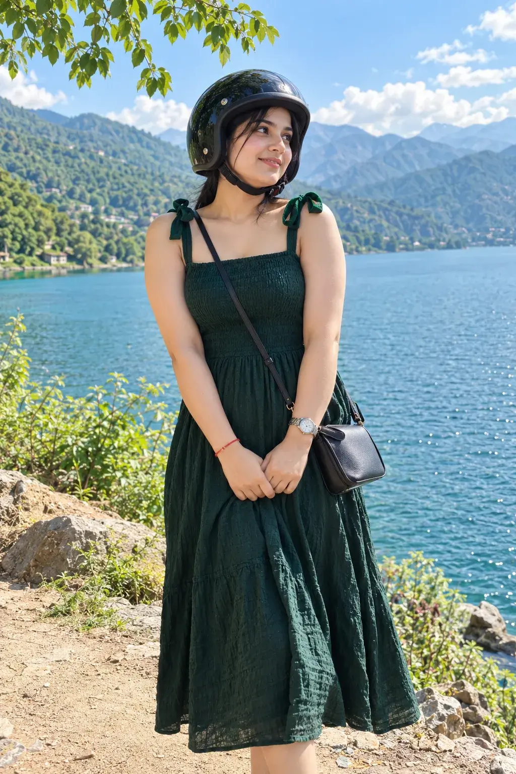 Lakeside Elegance — Cinematic Travel Portrait