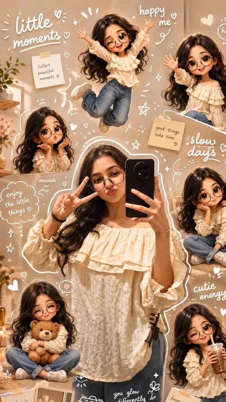 Little Moments – Cute Chibi Memory Collage