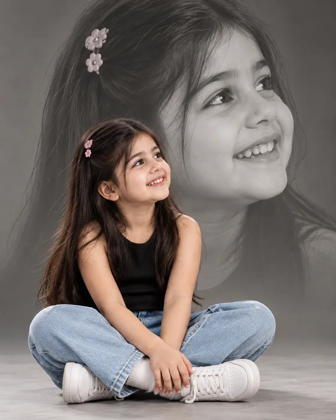 Little Moments, Forever Memories 🌸 | Dreamy Studio Portrait
