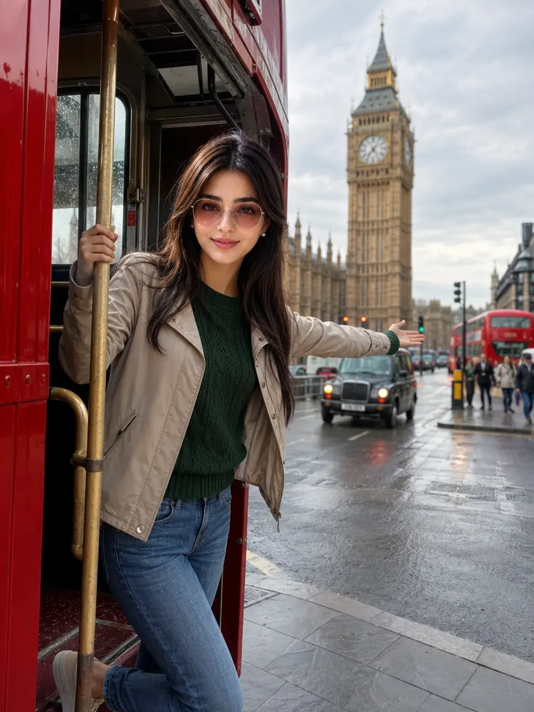 London Adventure | Cinematic Double-Decker Bus Portrait
